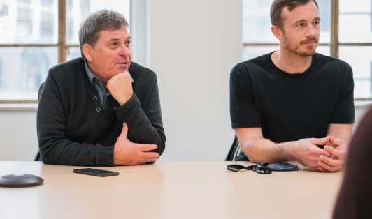 advertising and interviewing image